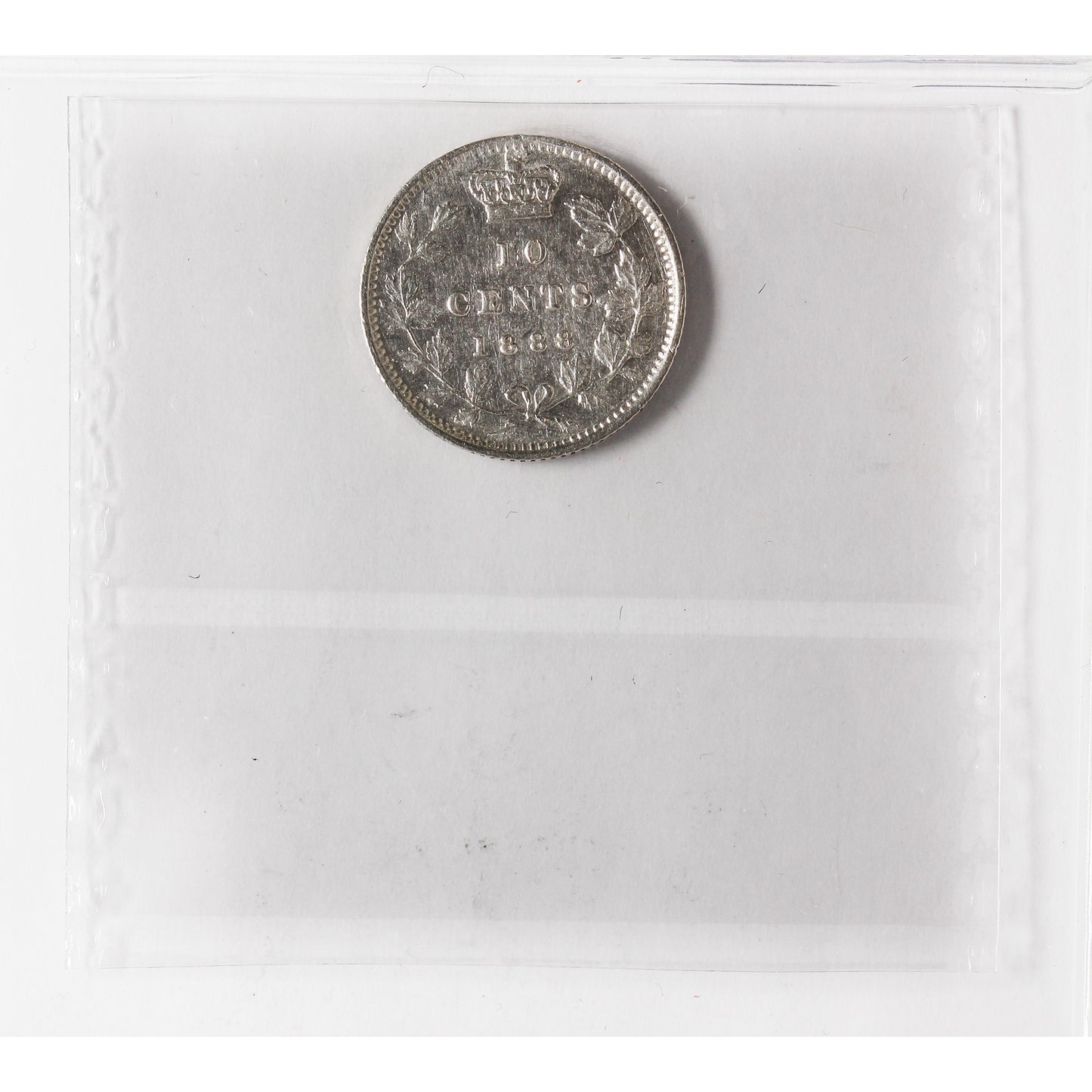 1888 Canada 10-cents ICCS Certified EF40