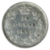 1891 22 Leaves Canada 10-cents ICCS Certified EF45