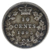 1892 Round Top 3, Obv. 6 Canada 10-cents ICCS Certified VF20