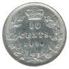 1896 Obv. 6 Canada 10-cents ICCS Certified AU50