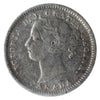 1898 Obv. 5 Canada 10-cents ICCS Certified F12