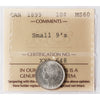 1899 Small 9s Canada 10-cents ICCS Certified MS60 (XXR 648)