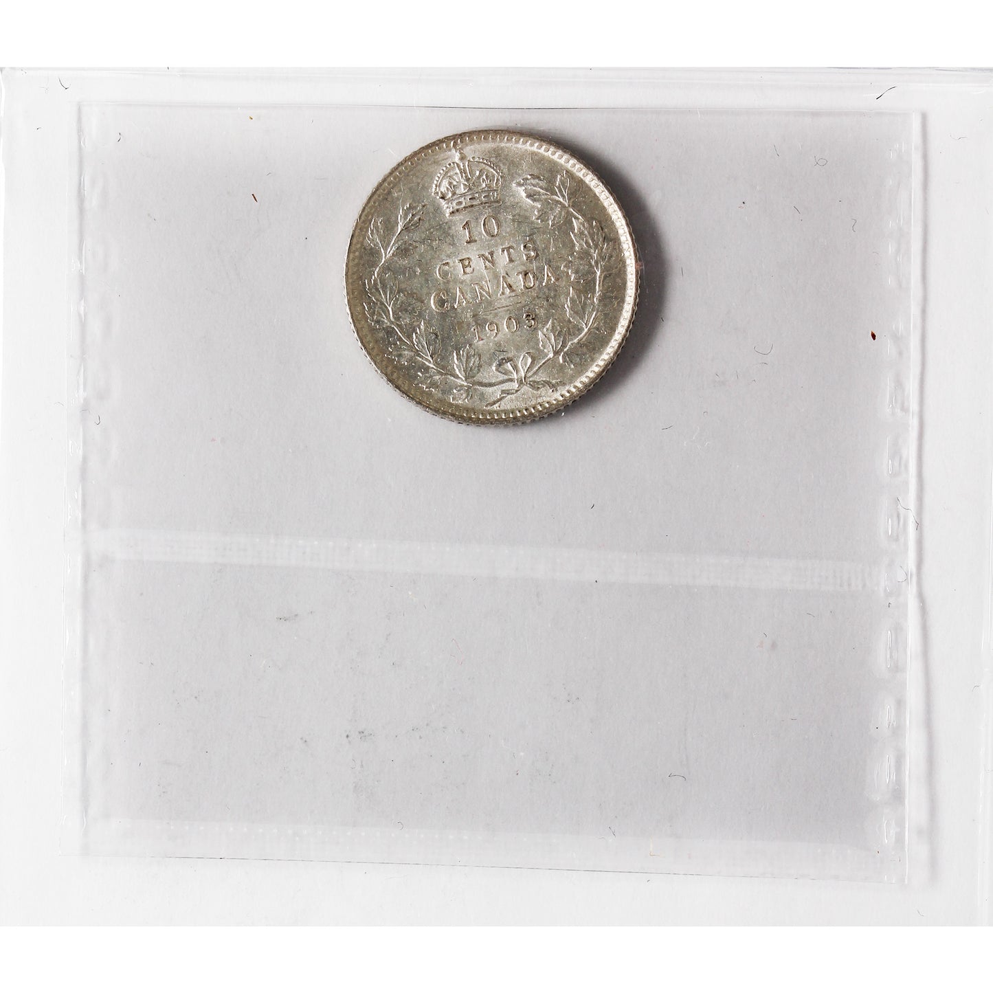 1903 Canada 10-cents ICCS Certified MS62 (XHT 123)