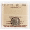 1903H Canada 10-cents ICCS Certified MS62 (XBL 923)