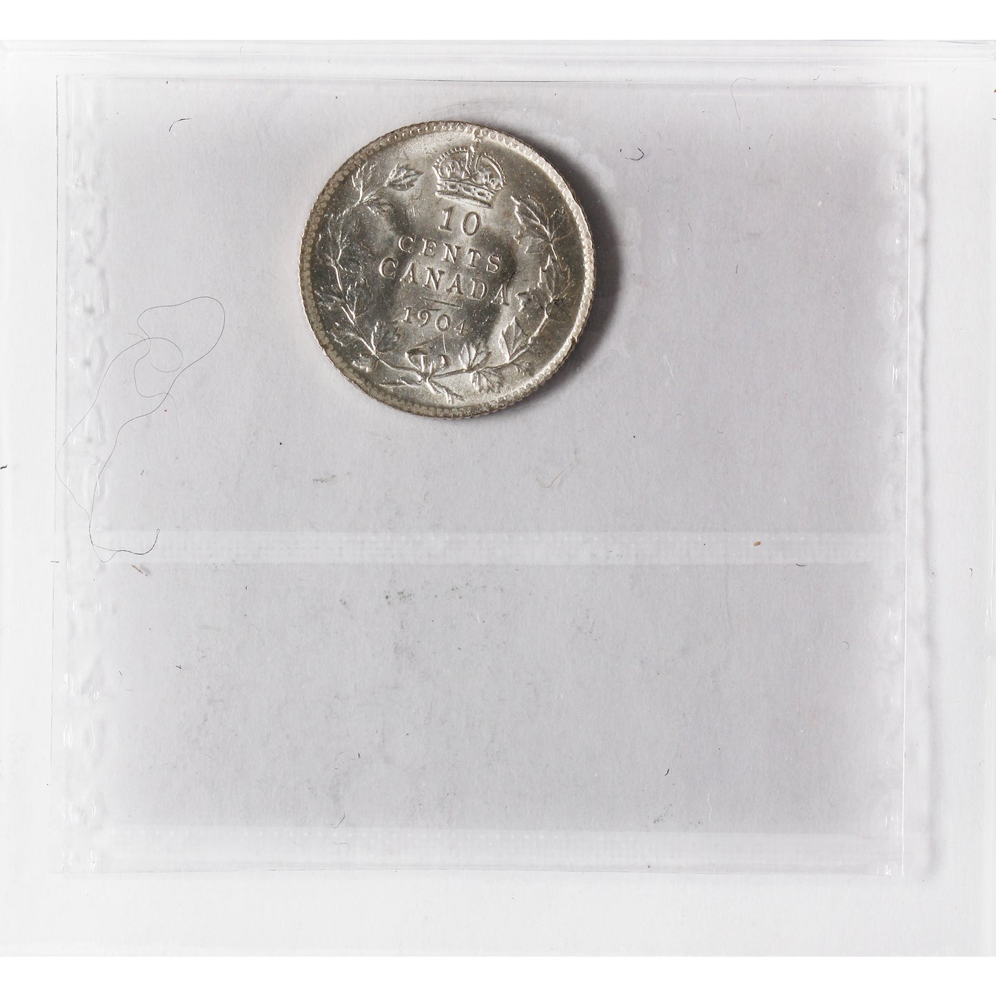1904 Canada 10-cents ICCS Certified MS64 (XHT 125)