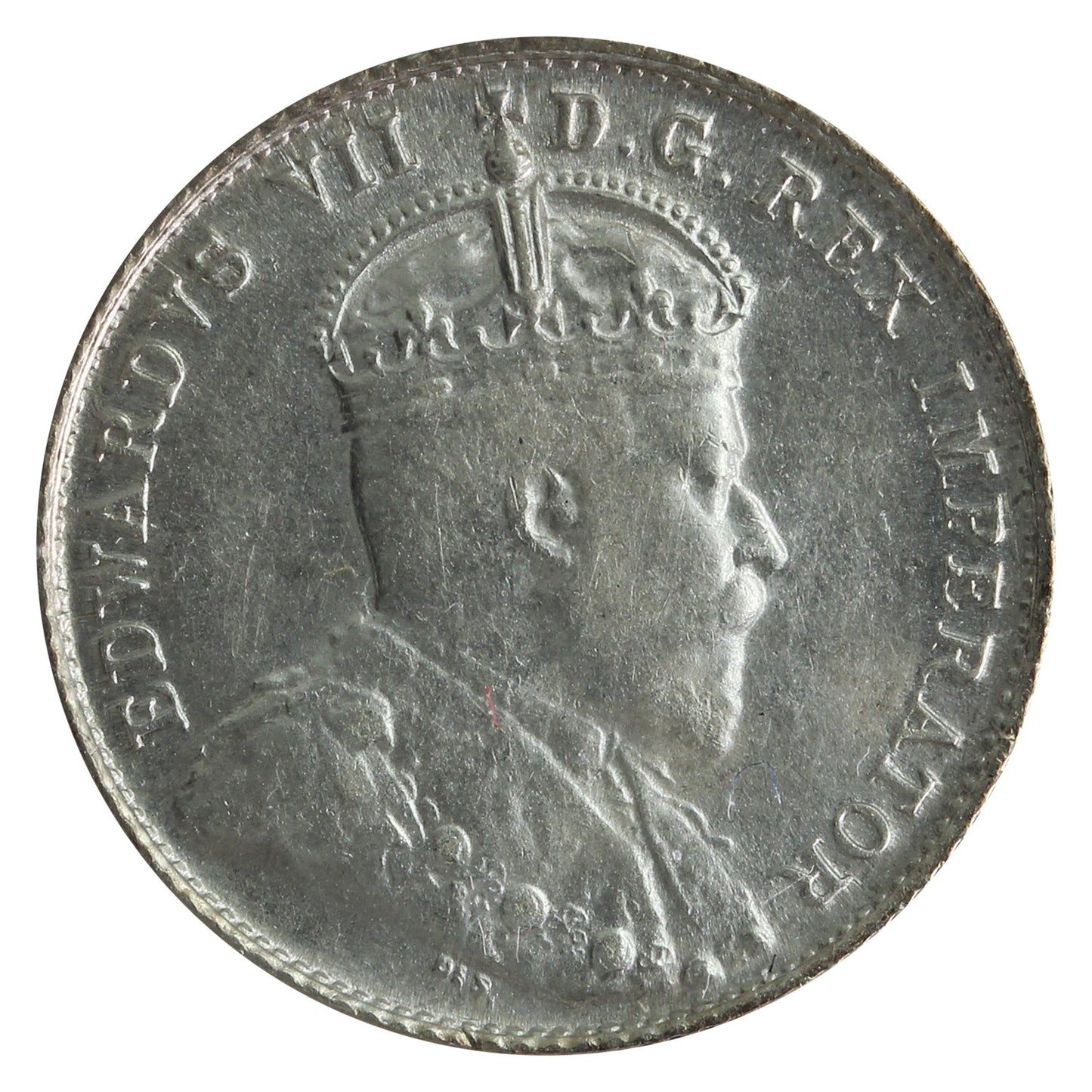 1905 Canada 10-cents ICCS Certified AU55