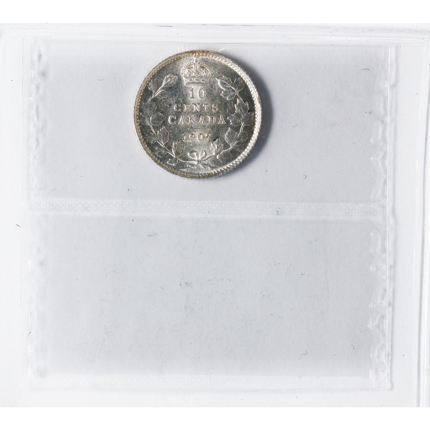 1907 Canada 10-cents ICCS Certified MS62 (XSI 348)