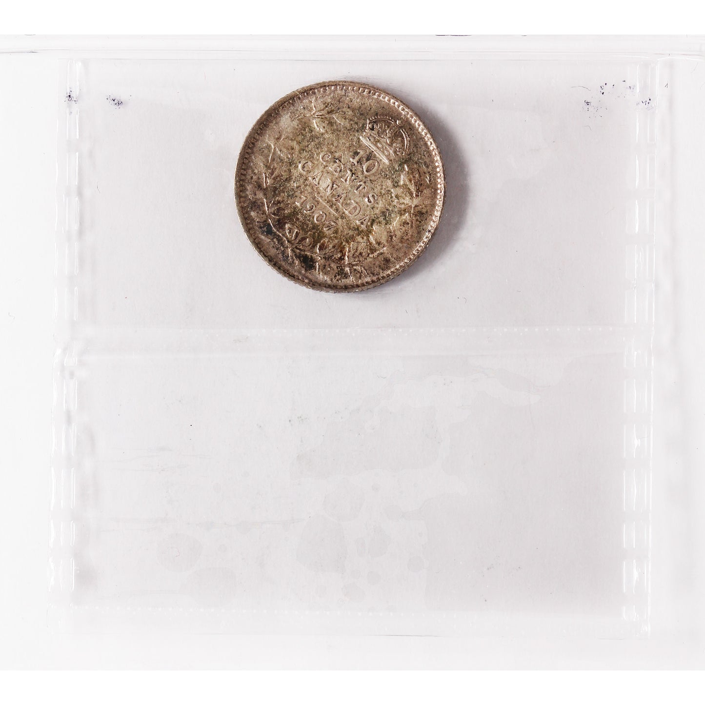 1907 Canada 10-cents ICCS Certified EF40