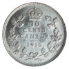 1916 Canada 10-cents ICCS Certified MS-65 (XHT 137)