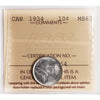 1934 Canada 10-cents ICCS Certified MS63 (XVR 264)
