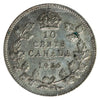 1936 Bar Canada 10-cents ICCS Certified AU50