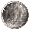 1940 Double 19 Canada 10-cents ICCS Certified MS64 (XHT 167)