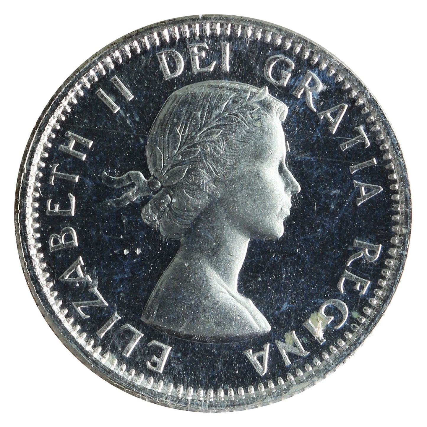 1961 Canada 10-cents ICCS Certified PL65 Heavy Cameo