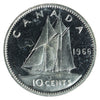 1966 Canada 10-cents ICCS Certified PL66 Cameo