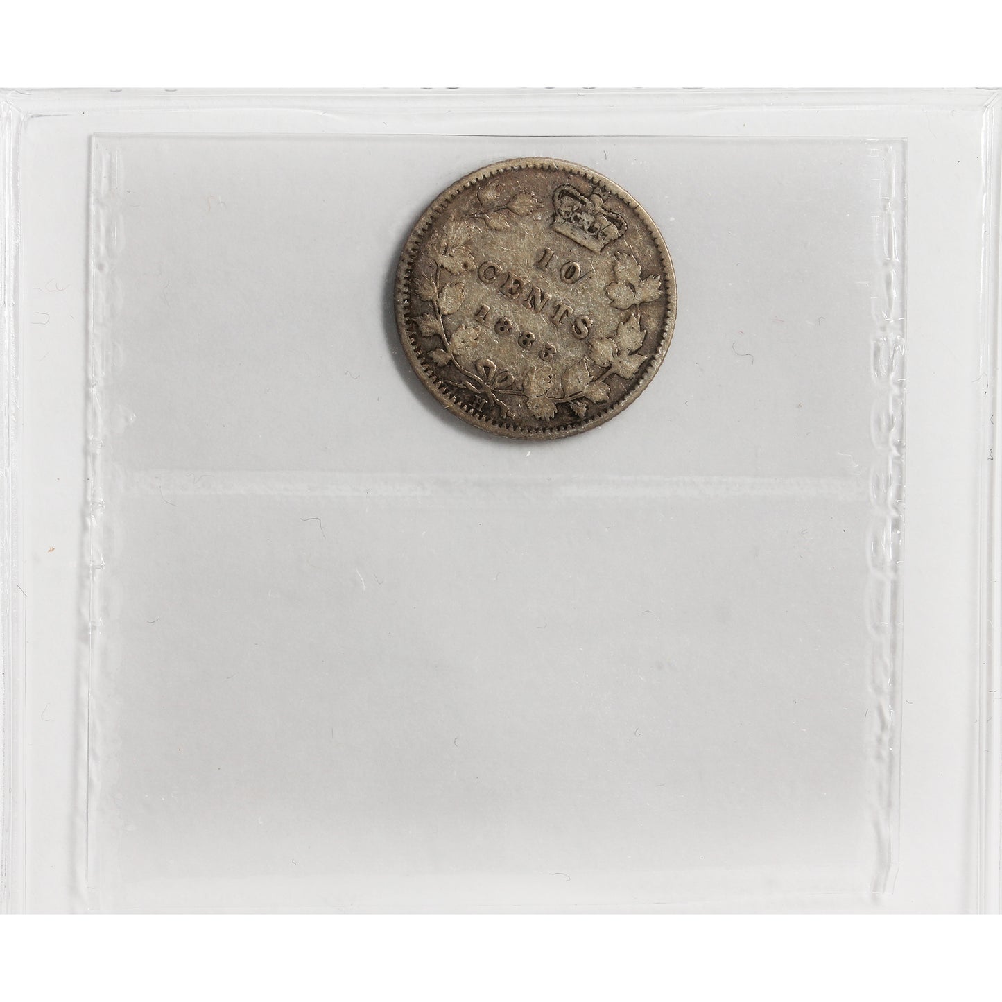 1883H Canada 10-cents ICCS Certified G6
