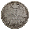 1889 Canada 10-cents ICCS Certified G4