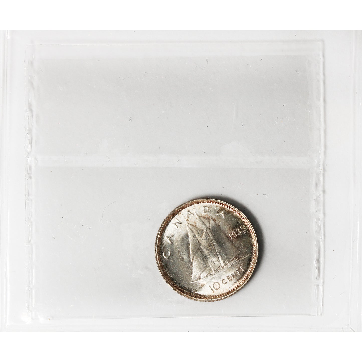 1939 Canada 10-cents ICCS Certified MS65 (XVZ 955)