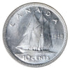 1948 Canada 10-cents ICCS Certified MS65 (XHT 205)