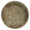 1886 Large Knobbed 6, Obv. 4 Canada 10-cents About Good (AG-3)