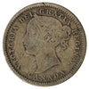 1881H Obv. 1 Canada 10-cents G-VG (G6)