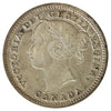 1885 Obv. 4 Canada 10-cents VF-EF (VF30) $