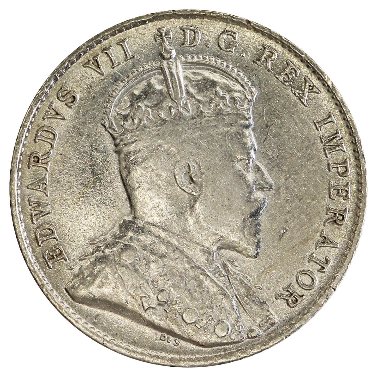 1909 Broad Leaves Canada 10-cents VF-EF (VF30) $