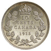 1913 Canada 10-cents Almost Uncirculated (AU50) $