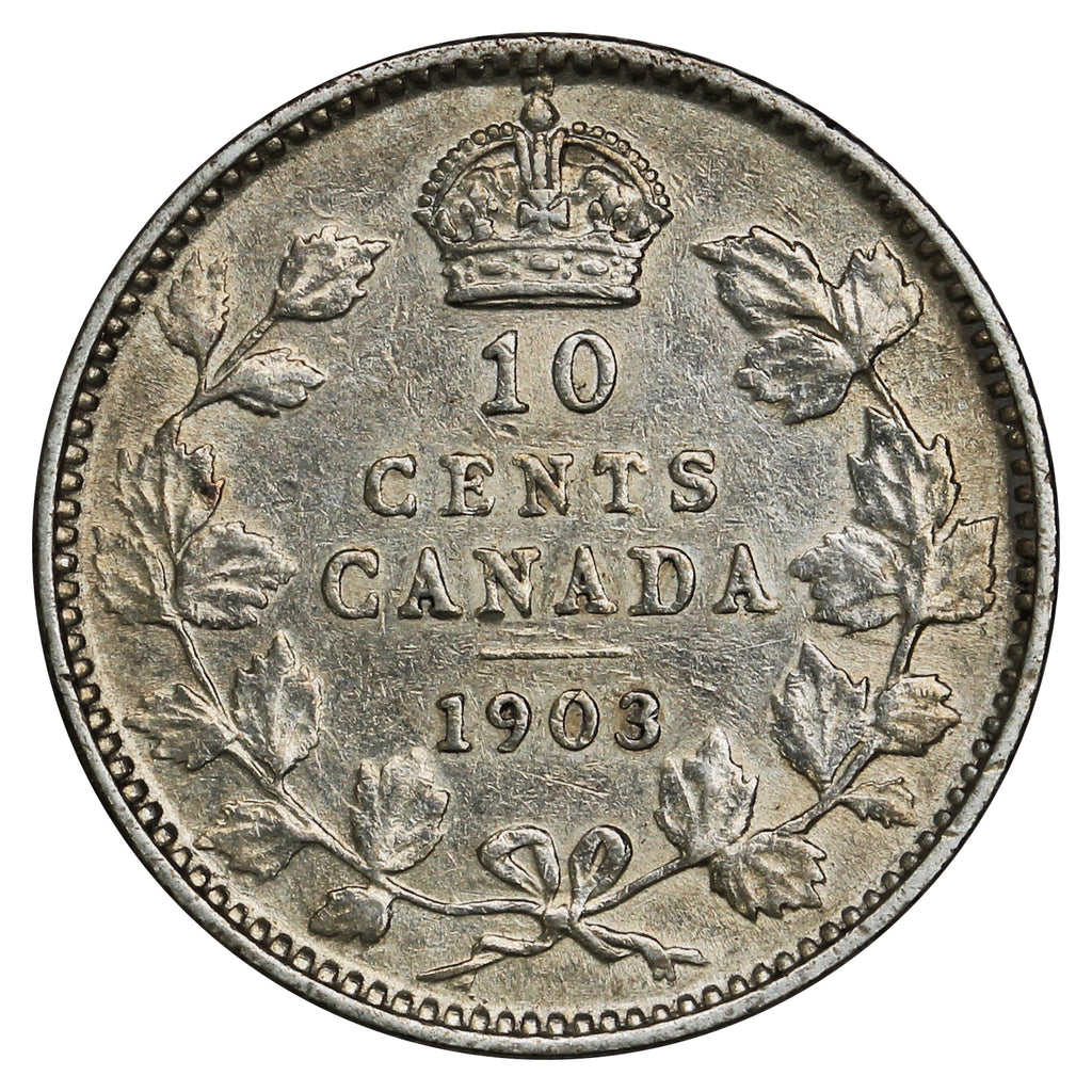 1903 Canada 10-cents Fine (F12)