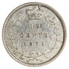 1871 Canada 10-cents EF-AU (EF45) $