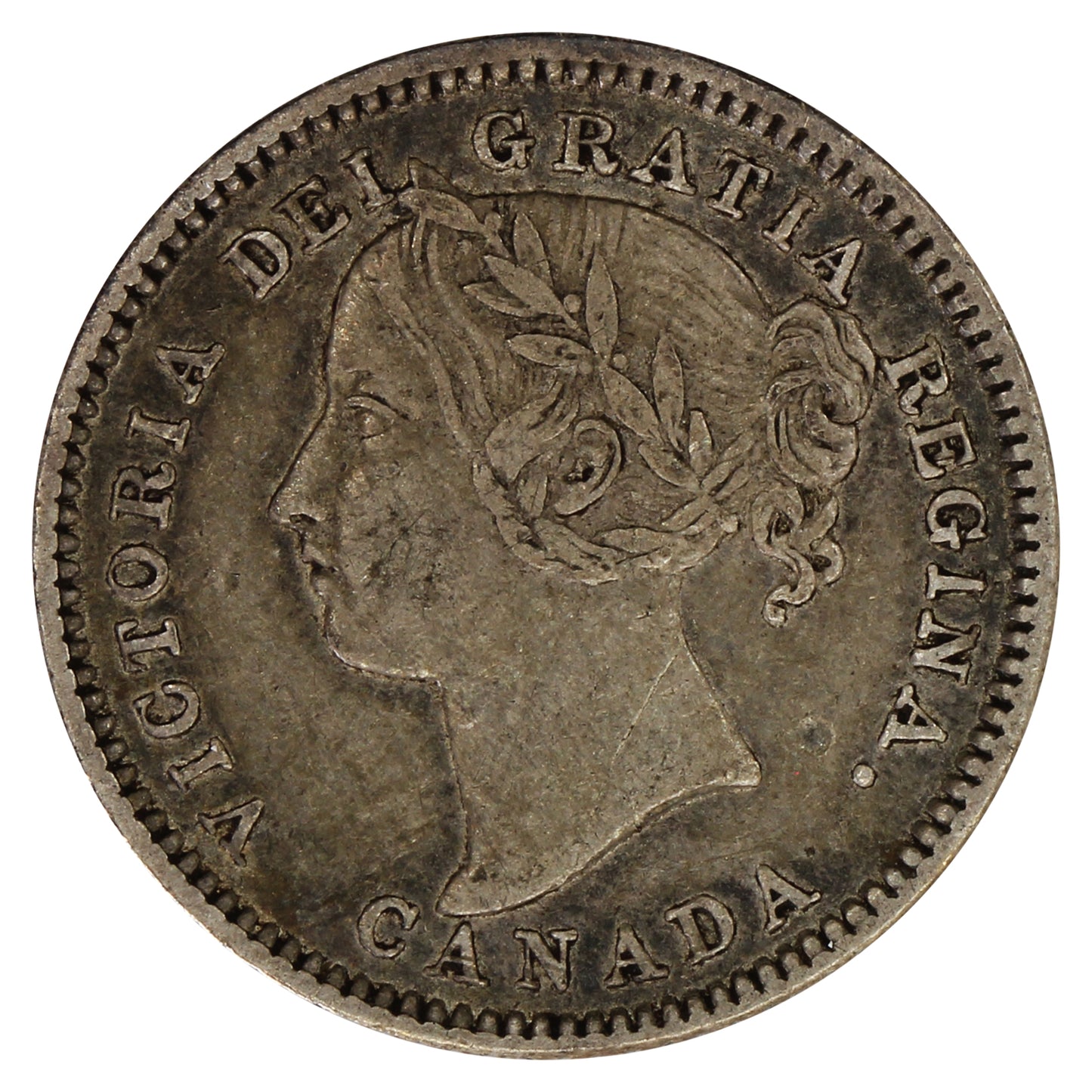 1883H Canada 10-cents VF-EF (VF30) $