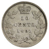 1891 22 Leaves Canada 10-cents Extra Fine (EF40) $