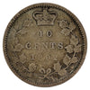 1892 Large 9, Obv. 5 Canada 10-cents Good (G4) $
