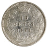 1896 Obv. 5 Canada 10-cents VF-EF (VF30) $
