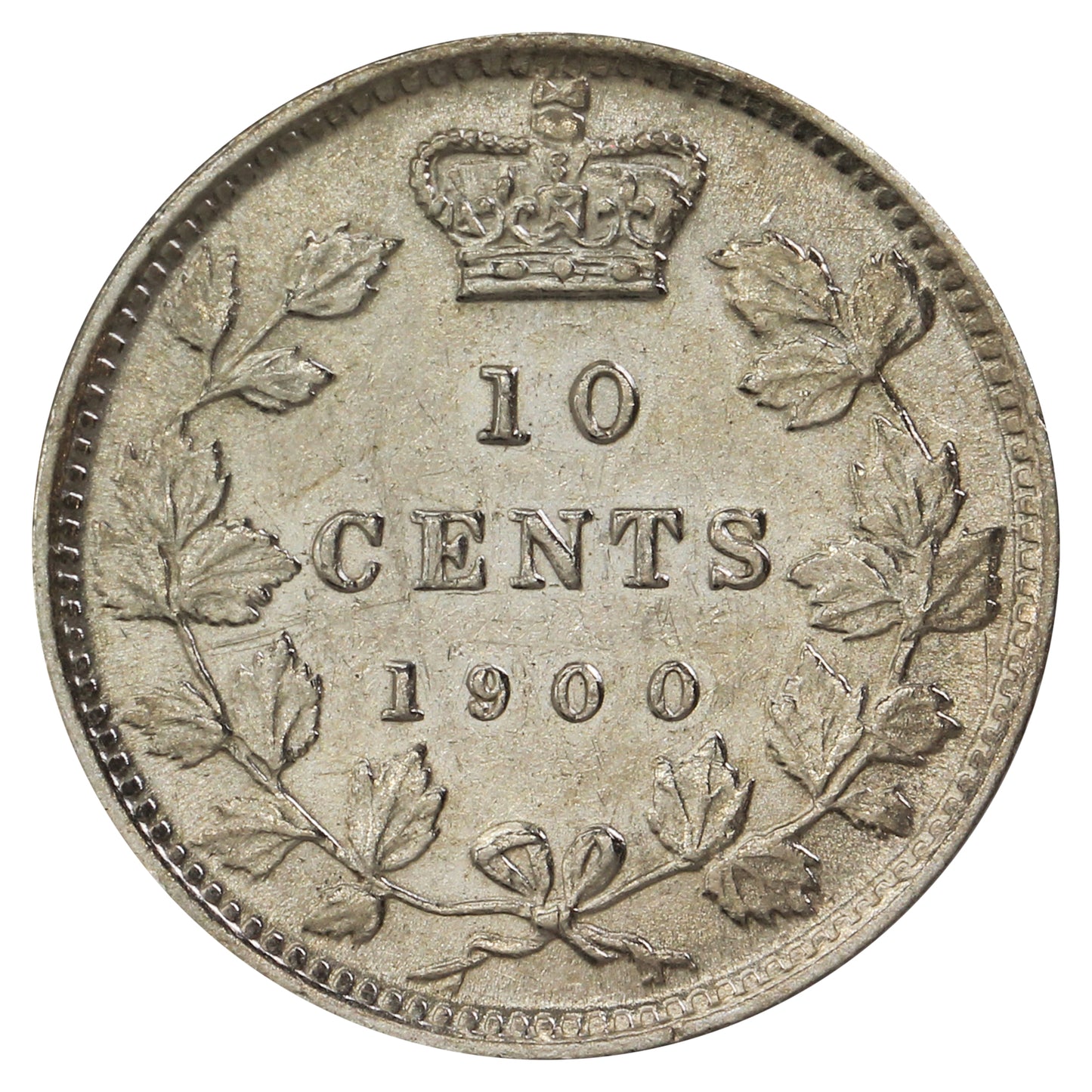 1900 Canada 10-cents AU-UNC (AU55) $