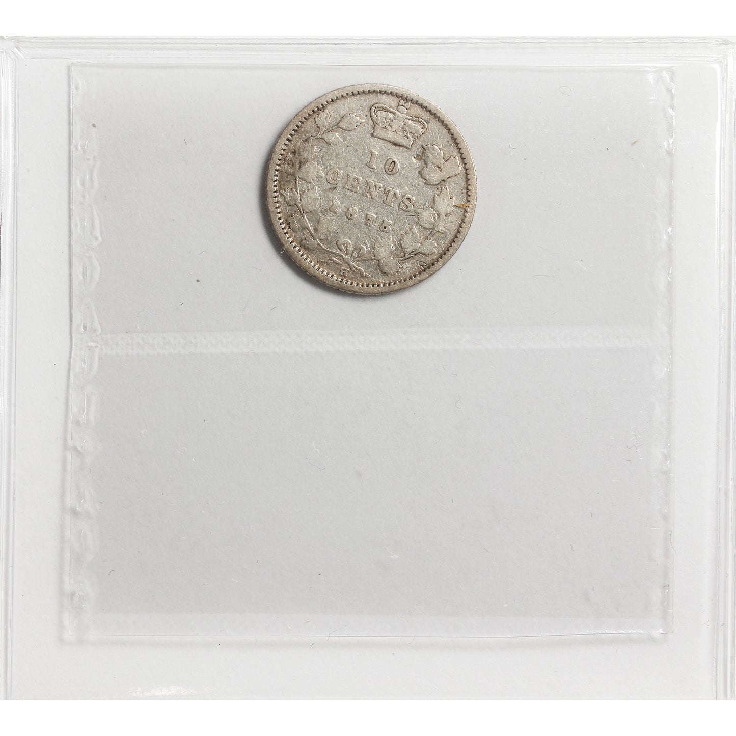 1875H Canada 10-cents ICCS Certified VG8