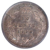 1858 Canada 10-cents ICCS Certified MS62 (XUY 507) Beautiful Toning!