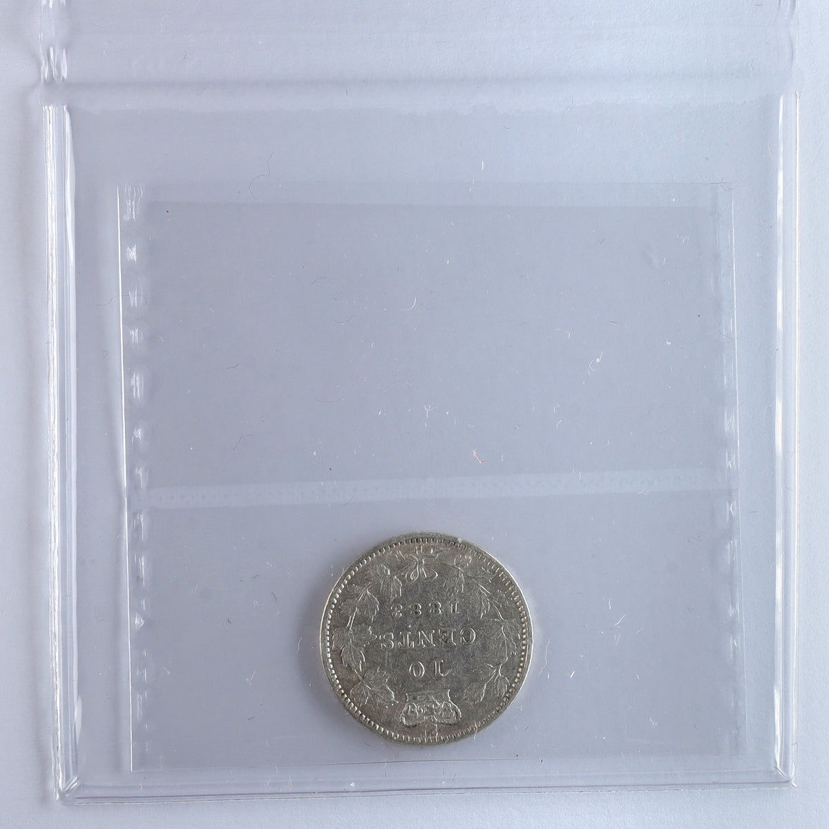 1883H Canada 10-cents ICCS Certified VF30