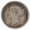 1893 Flat Top 3, Obv. 5 Canada 10-cents ICCS Certified VG8