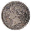 1893 Flat Top 3, Obv. 6 Canada 10-cents ICCS Certified F15