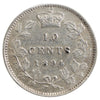 1894 Obv. 5 Canada 10-cents ICCS Certified VF30