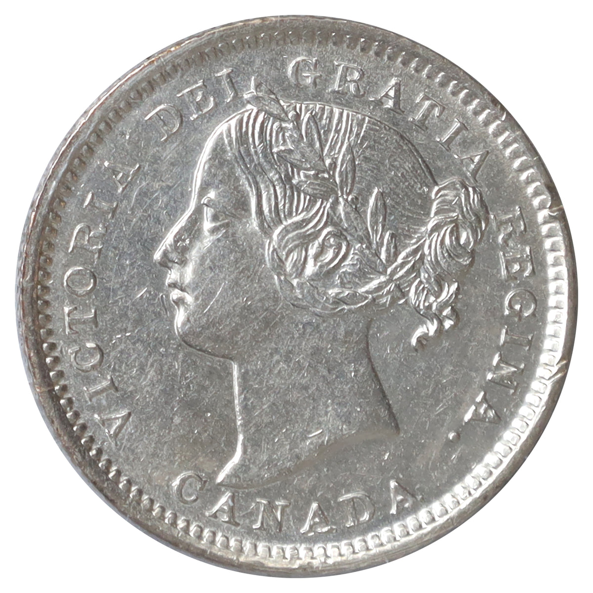 1899 Large 9's Canada 10-cents ICCS Certified EF45