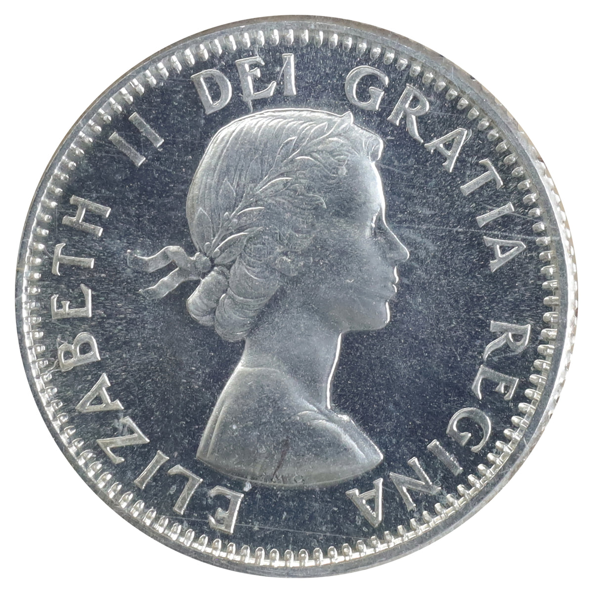 1959 Canada 10-cents ICCS Certified PL67