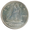 1960 Canada 10-cents ICCS Certified PL67