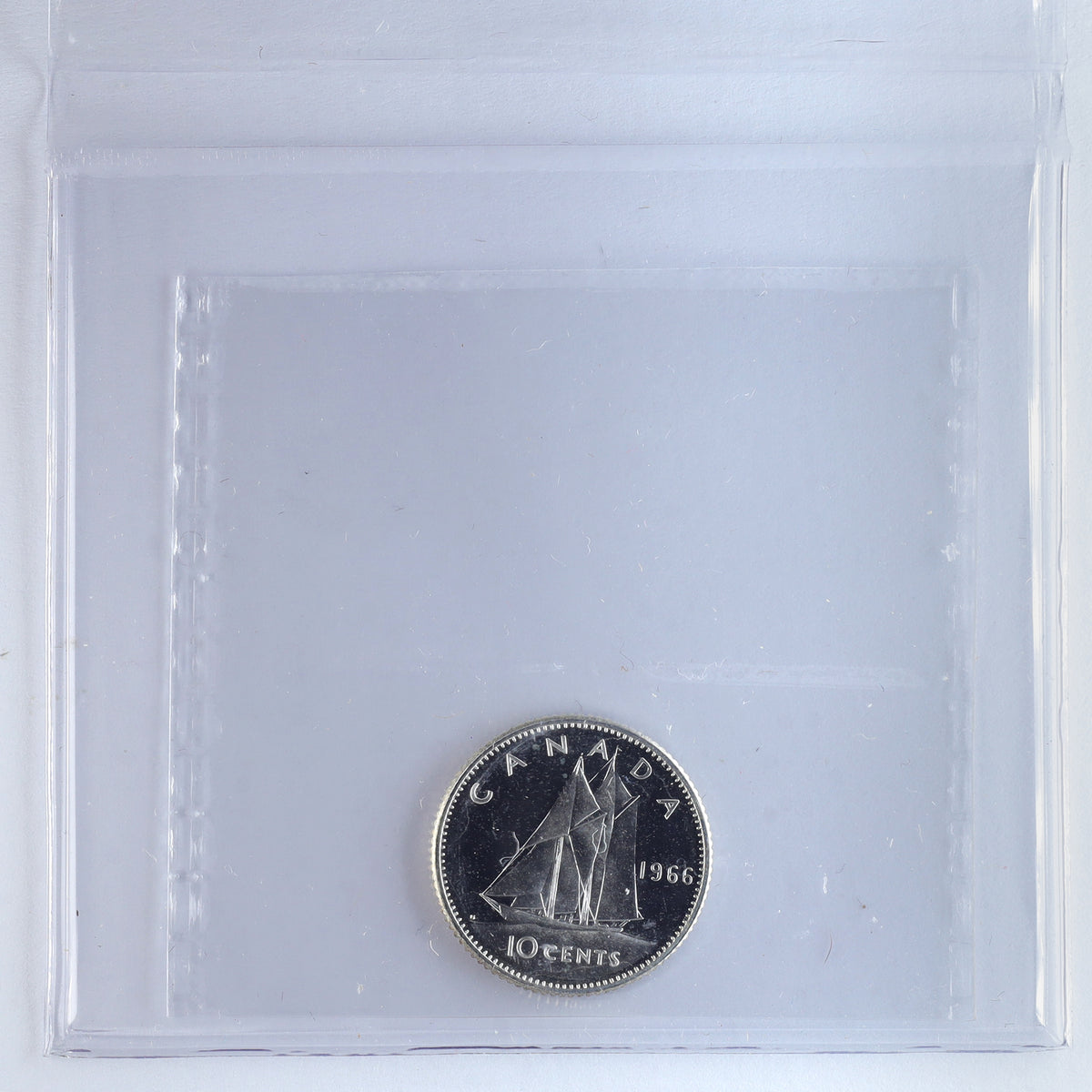 1966 Canada 10-cents ICCS Certified PL67 Ultra Heavy Cameo
