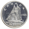 1966 Canada 10-cents ICCS Certified PL67 Ultra Heavy Cameo