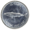 1967 Canada 10-cents ICCS Certified MS66