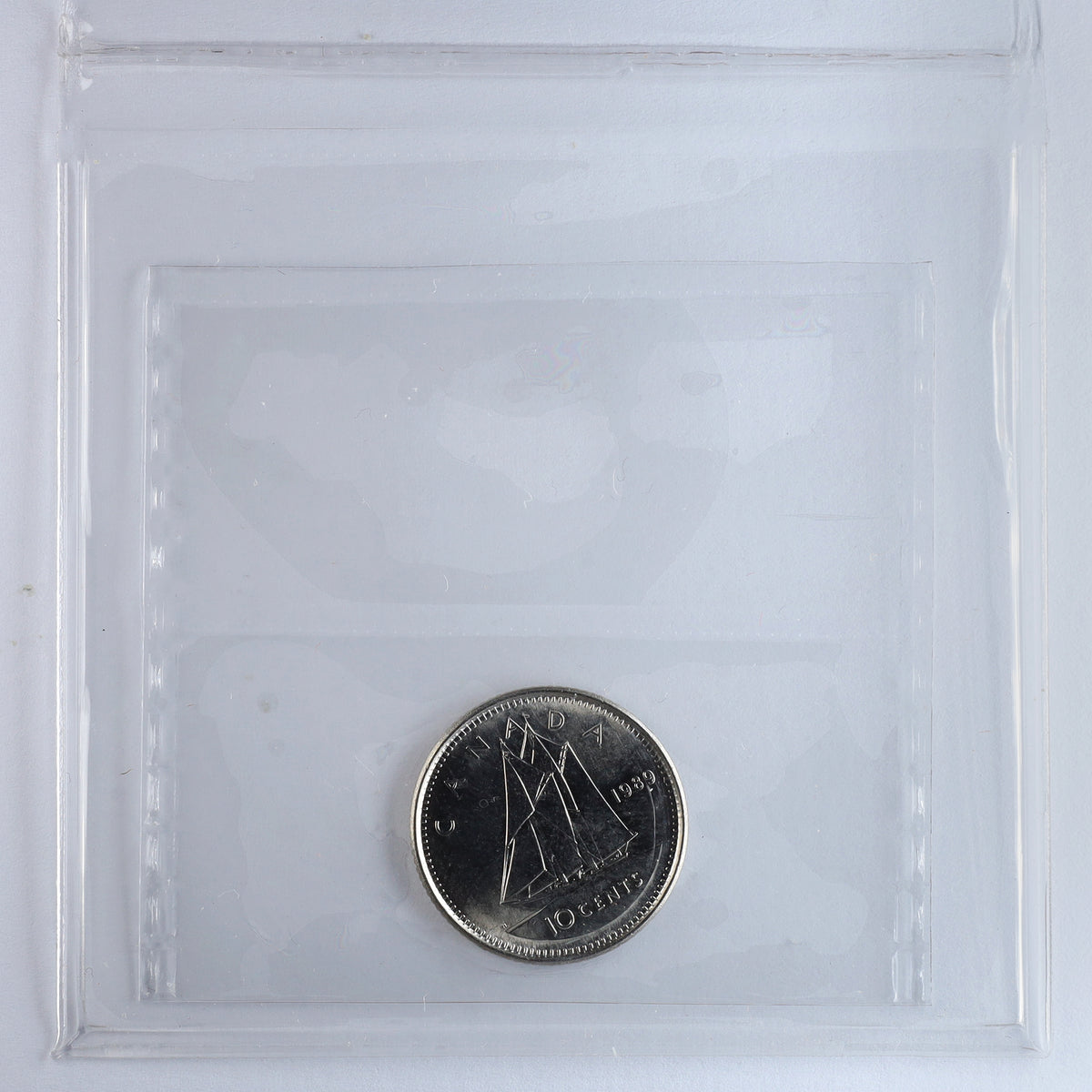 1989 Canada 10-cents ICCS Certified MS66