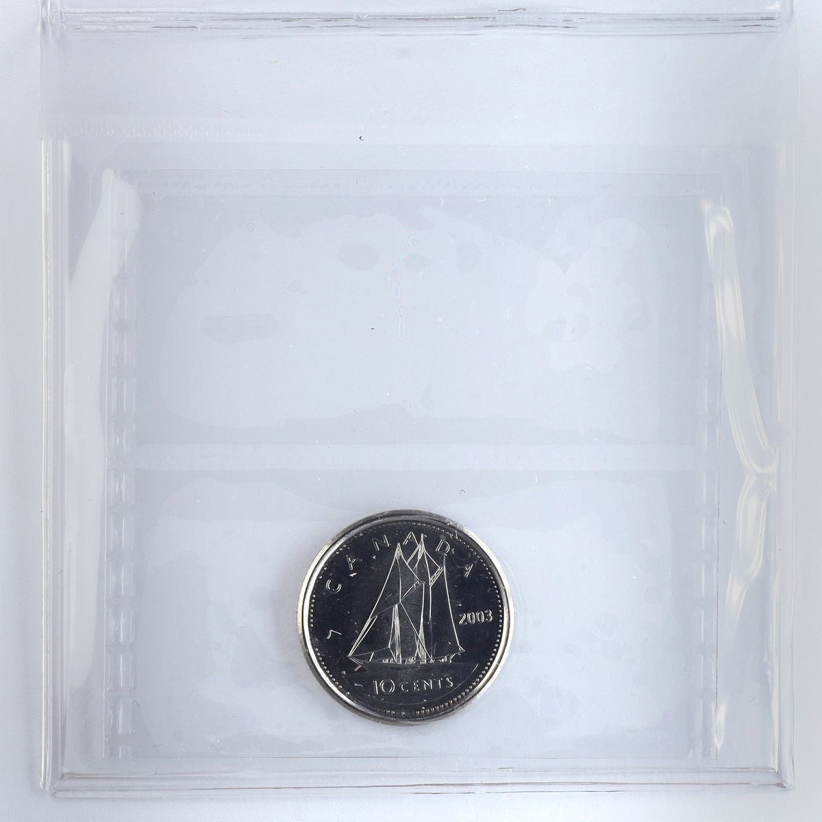 2003P Old Effigy Canada 10-cents ICCS Certified MS67