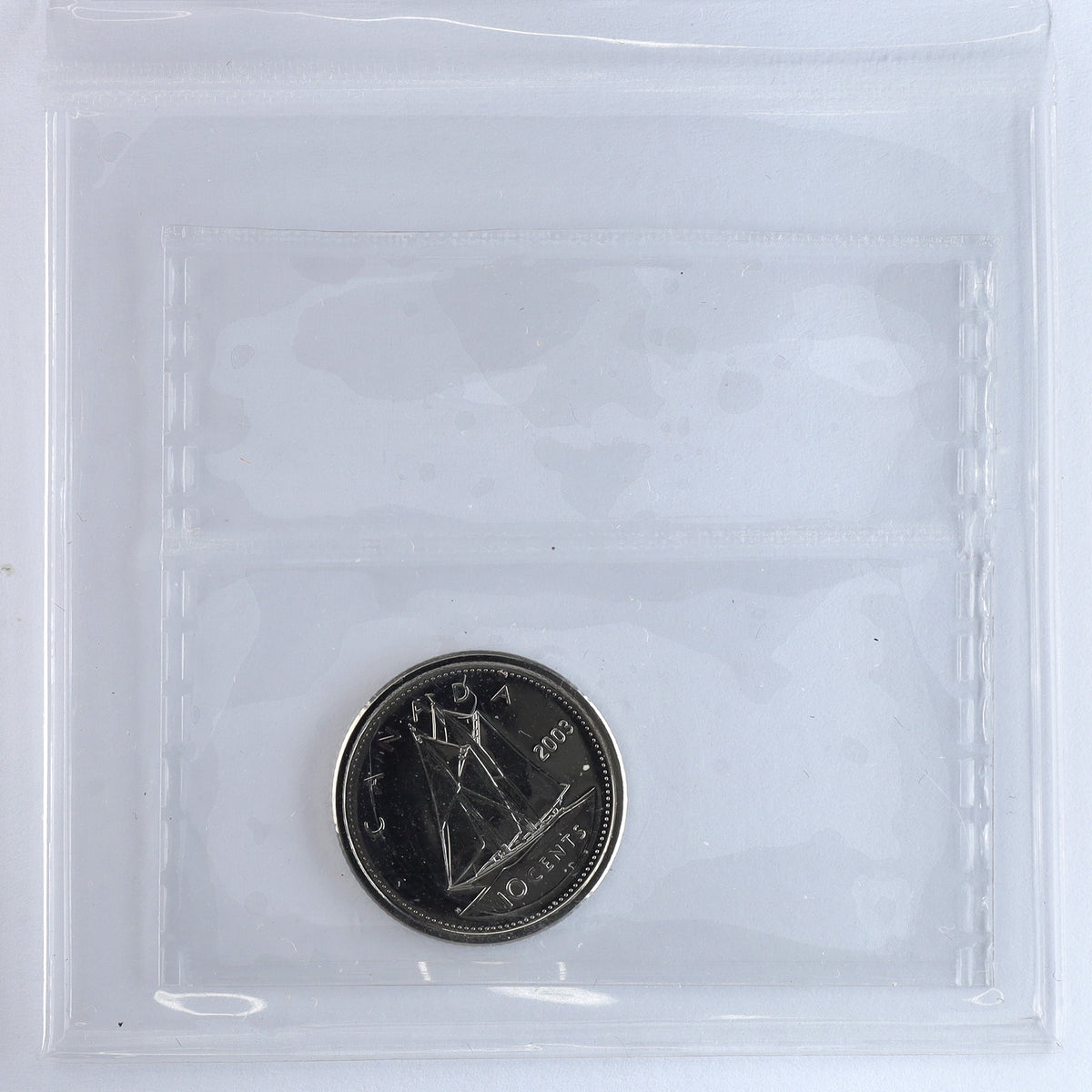 2003WP New Effigy Canada 10-cents ICCS Certified MS66 NBU