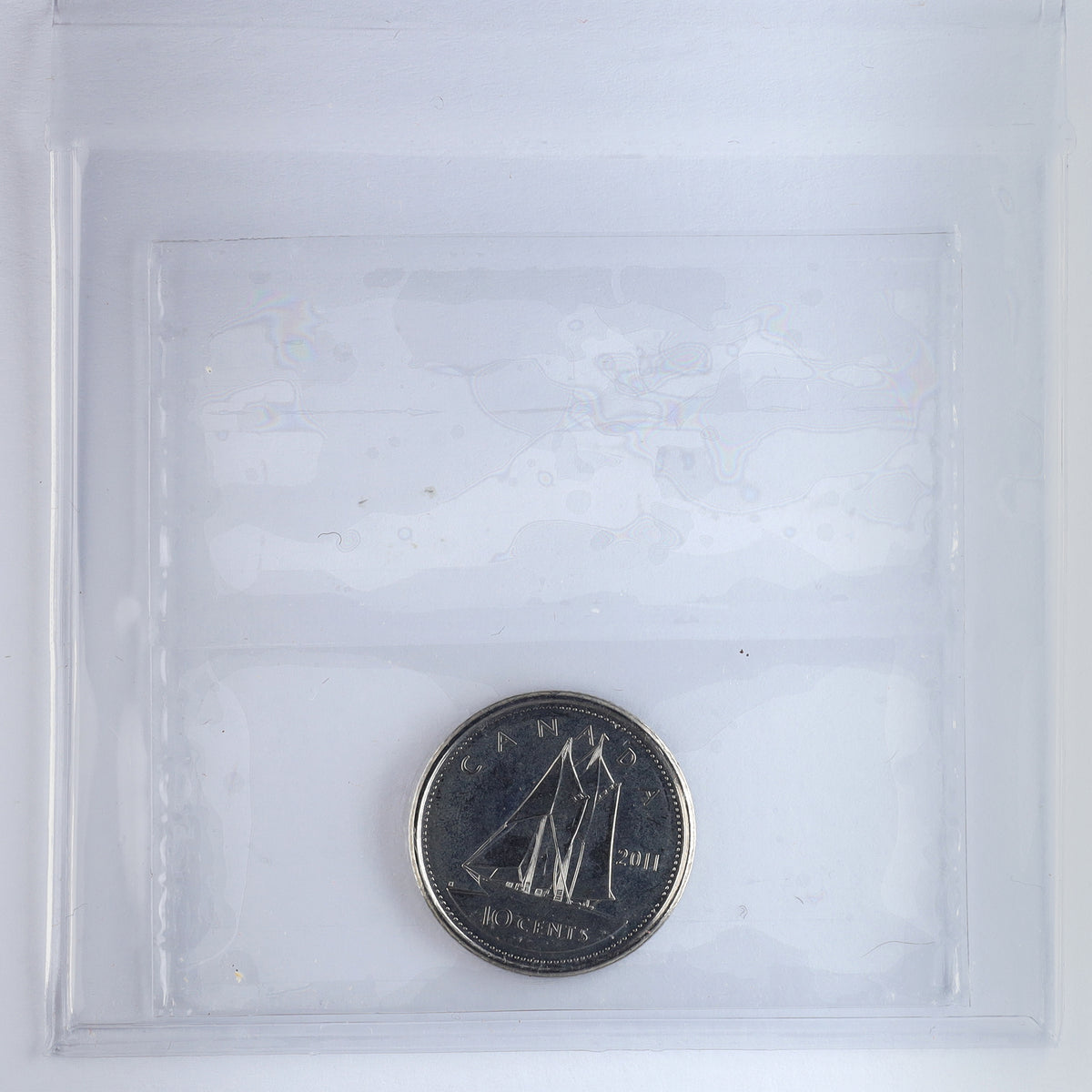 2011 Canada 10-cents ICCS Certified MS67